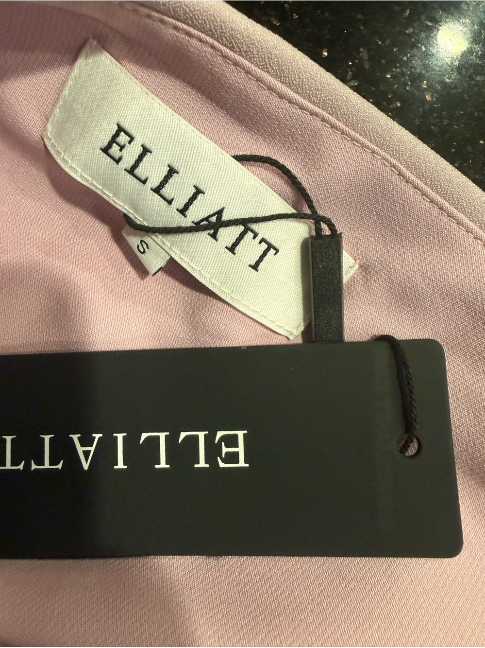 ELLIATT Saphine One Shoulder Evening Gown in Pink. Size S NWT - Picture 7 of 7